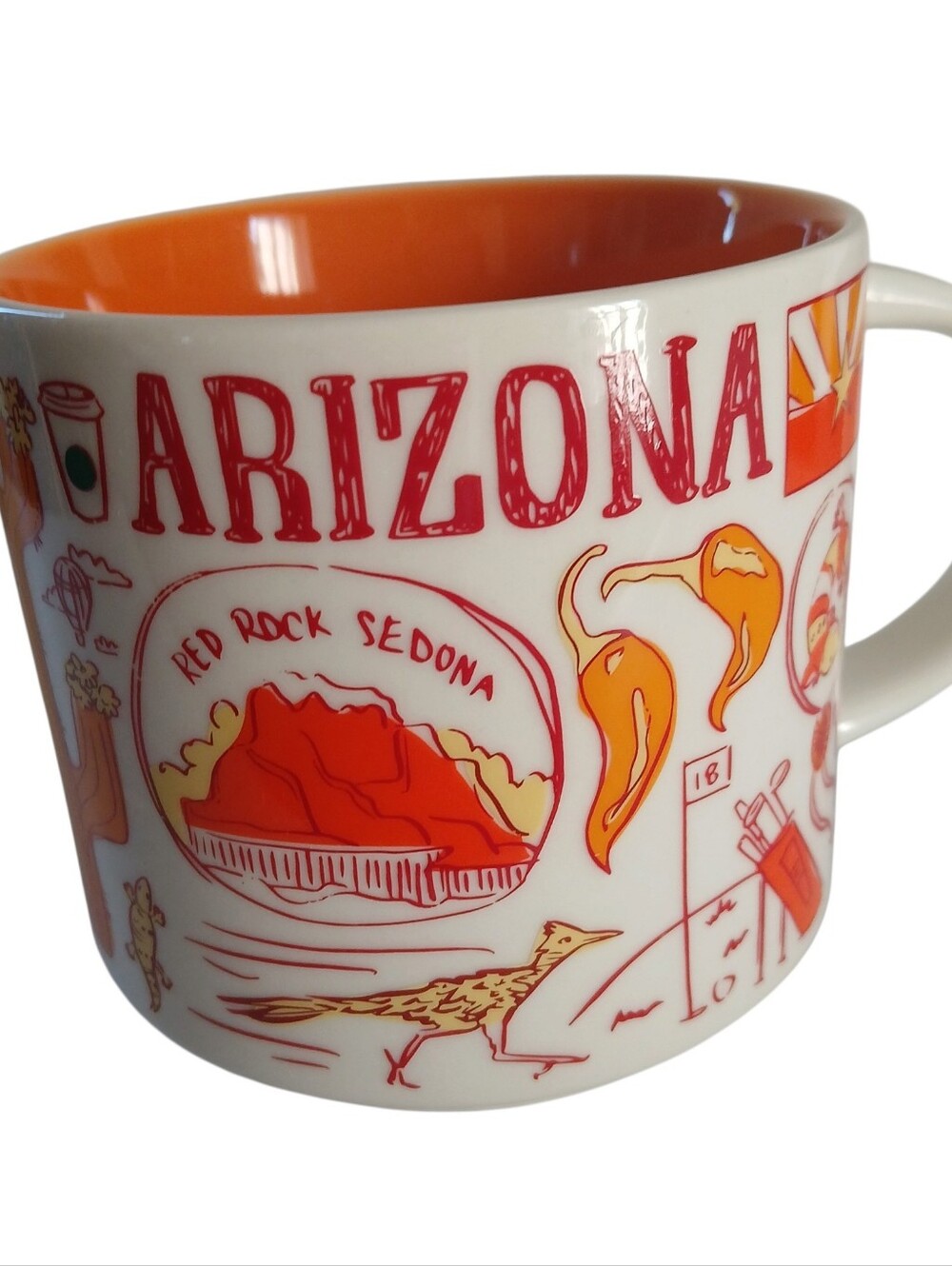 Starbucks Arizona 2021 Been There Series Mug 14 oz. Coffee Tea Collectible Retro
